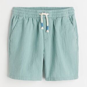 NWT H&M CRINKLED COTTON SHORTS SIZE 5T